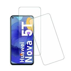 Tempered Glass Screen Protector For Huawei Nova 5T 2019 Pack Of 2