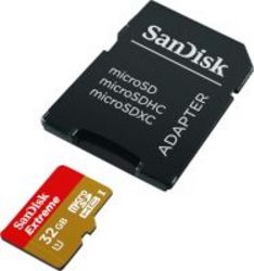 SanDisk Extreme 32GB Class 10 Uhs-i Micro Sdhc Card