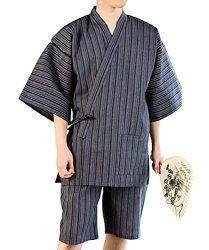 Japanese Traditional Mens Summer Wear Jinbei