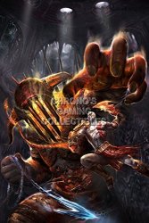 Cgc Huge Poster - God Of War III Kratos Vs Hades Sony PS2 PS3 PS4 Psp Vita - GOW013 16" X 24" 41CM X 61CM