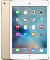 Apple iPad Mini 4 7.9" 16GB Gold Tablet with Wi-Fi & 3G LTE