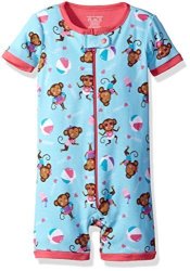 The Children's Place Baby Girls' Short Sleeve Cropped Stretchie Bay Breeze 5T