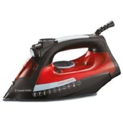 Russell Hobbs Garment Complete Steam Iron Red & Black