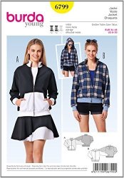 Burda Jackets Coats Vests Sewing Pattern 6799