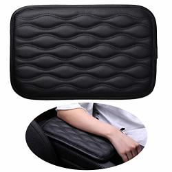 Pengxiaomei Center Console Pad Black Car Armrest Pad Car Armrest Seat Box Cover Protector For Most Vehicle Suv Truck Car