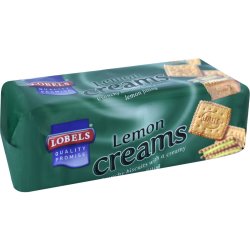 Lobels Biscuits 150G Lemon Creams