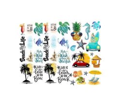 Beach Arts & Crafts Stickers