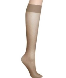 Dkny Women's Micronet Knee High Multipack Nude One Size