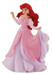 Bullyland Disney Princess The Little Mermaid Figurine Ariel In Pink Dress 9.5cm