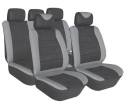 9 Piece Seat Cover Set - Rado - Grey