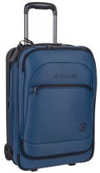 Cellini Pro X 2 Wheel Carry-on Pullman With Oversized Fastline Wheels Blue