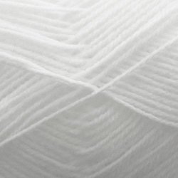 King Cole Big Value Baby Dk 100% Acrylic Double Knitting Wool 100G Ball White - 1