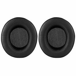 Dkiip Replacement Earpads For Razer Kraken Pro V2 Gaming Headset Headphones Repair Parts Ear Pads Oval Ear Headphone Only - Oval Black plastic Ring