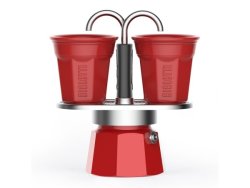 Bialetti MINI Express Red With 2 Cups