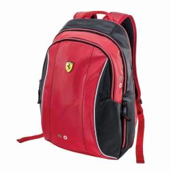 FERRARI Limited Edition Expandable Backpack Black red