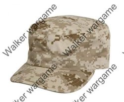 Combat Cap Hat - Us Marine Digital Desert Marpat Camo