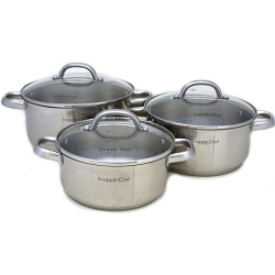 Snappy Chef 6pc Platinum Cookware Set