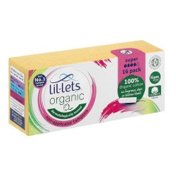 Organic Super Non-applicator Tampons 16S