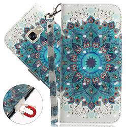 A5 2017 Case Wallet Samsung Galaxy A5 2017 Premium Pu Leather Case Cotdinforca 3D Creative Painted Design Full-body Protective Cover For Samsung Galaxy A5