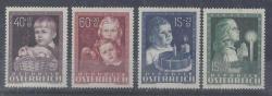 Austria 1949 Childrens Fund Set Of 4 Fine Unmounted Mint