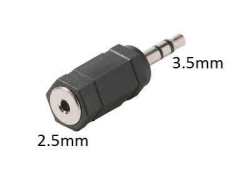 Male 3.5 Mm To 2.5 Mm Female Adapter - 0.20KG
