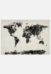 ArtPause World Map - Dark