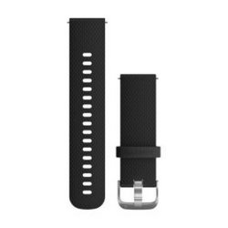 Garmin Quick Release Band Black Silicone Stainless Buckle Regular