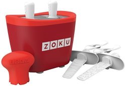 Zoku Duo Quick Pop Maker Red
