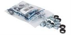 Intellinet M6 Cage Nut Set For Server Rack Or Cabinet Includes Cage Nuts Screws And Plastic Washers 20 Pieces Each Retail Box No Warranty