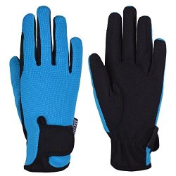 Kids Horse Riding Gloves Children Equestrian Gloves Boys & Girls Pony  Riding Gloves Youth Riding Outdoor Mitts Top Quality Blue Age 6-8 Years  Prices, Shop Deals Online