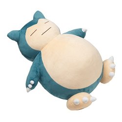 Japan VideoGames Pokemon Center Japan 18" Giant Snorlax Stuffed Plush Discontinued By Manufacturer