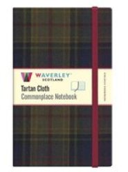 Kinloch Anderson: Waverley Scotland Genuine Tartan Cloth Commonplace Notebook Hardcover