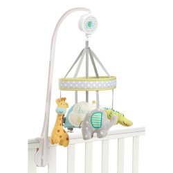 jungle cot mobile