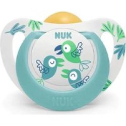 Nuk Latex Star Soother Birds 18 Months And Older