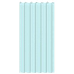 Pvc Shower Curtain Blue Blue