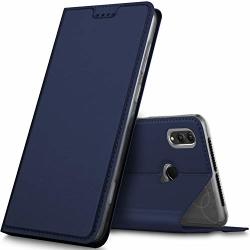 Honor Note 10 Case Kugi Huawei Honor Note 10 Case Ultra-thin Dd Style Pu Cover + Tpu Back Stand Case For Huawei Honor Note 10 Smartphone Navy