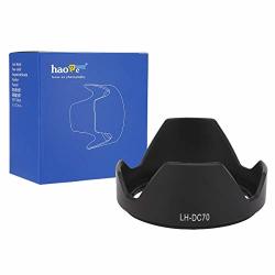 Haoge Bayonet Lens Hood For Canon Powershot G1 X G1X Camera Replaces Canon LH-DC70