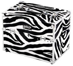 Vanity Case Zebra Design