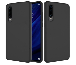 Glassboxtech Soft Silicone Protective Case Cover For Huawei P30 - Black