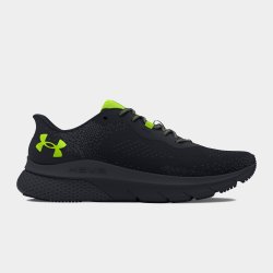 Under Armour Mens Hovr Turbulence 2 Black yellow Running Shoes