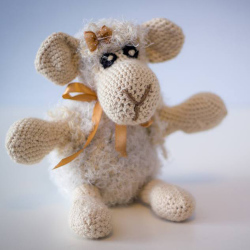Handmade Crochet Sheep
