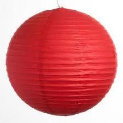 Chinese Paper Lantern Red 12inch 30 Cm