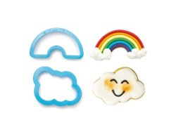 Cookie Cutters Rainbow & Cloud Set Of 2