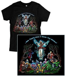 Triumph Wear And That's How I Saved The World - Ascension Jesus Dc Marvel Superheroes Adult L
