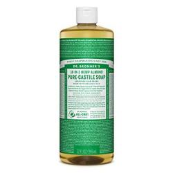 Dr Bronner Dr. Bronners Pure-castile Liquid Soap Value Pack Rose 32OZ. 2 Pack