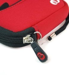 Kroo Eva Neoprene Quality Red MINI Sleeve Case Bag For Sony HDR-CX550 HD Flash Memory Camcorder ..... Best Seller On Amazon