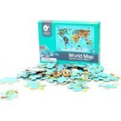 Puzzle World Map 48 Piece