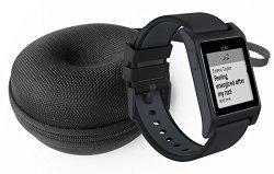 Fitsand Hard Case Compatible For Pebble 2 + Heart Rate Smart Watch