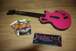 Galactic Xbox 360 Gibson Guitar Controller Including Guitar Hero Warriors Of Rock Game Traders