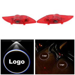 Led Car Door Welcome Logo Ghost Shadow Light Laser Projector Lamp For Geely Emgrand Ec7